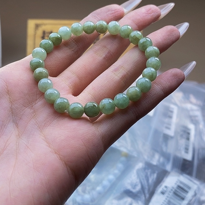 未镶嵌手串翡翠手串