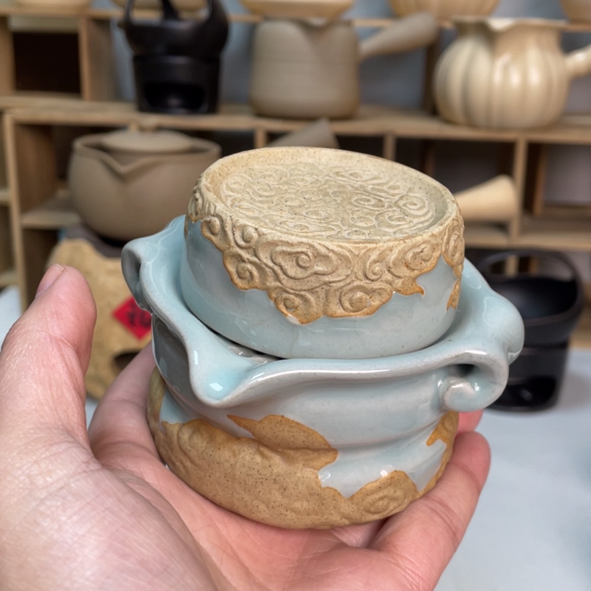 【闪购商品】壶老段烧陶瓷茶器！