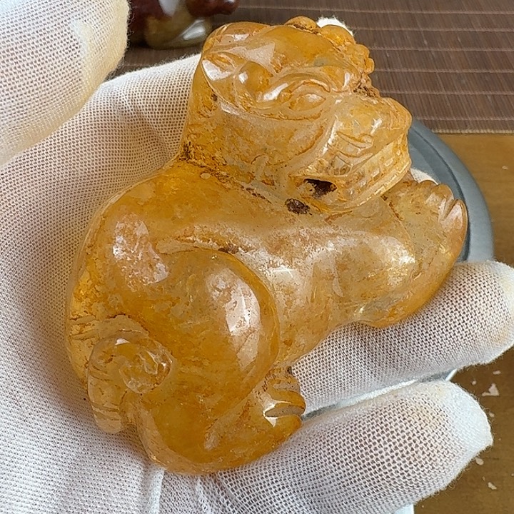 适***王和田玉未镶嵌挂件