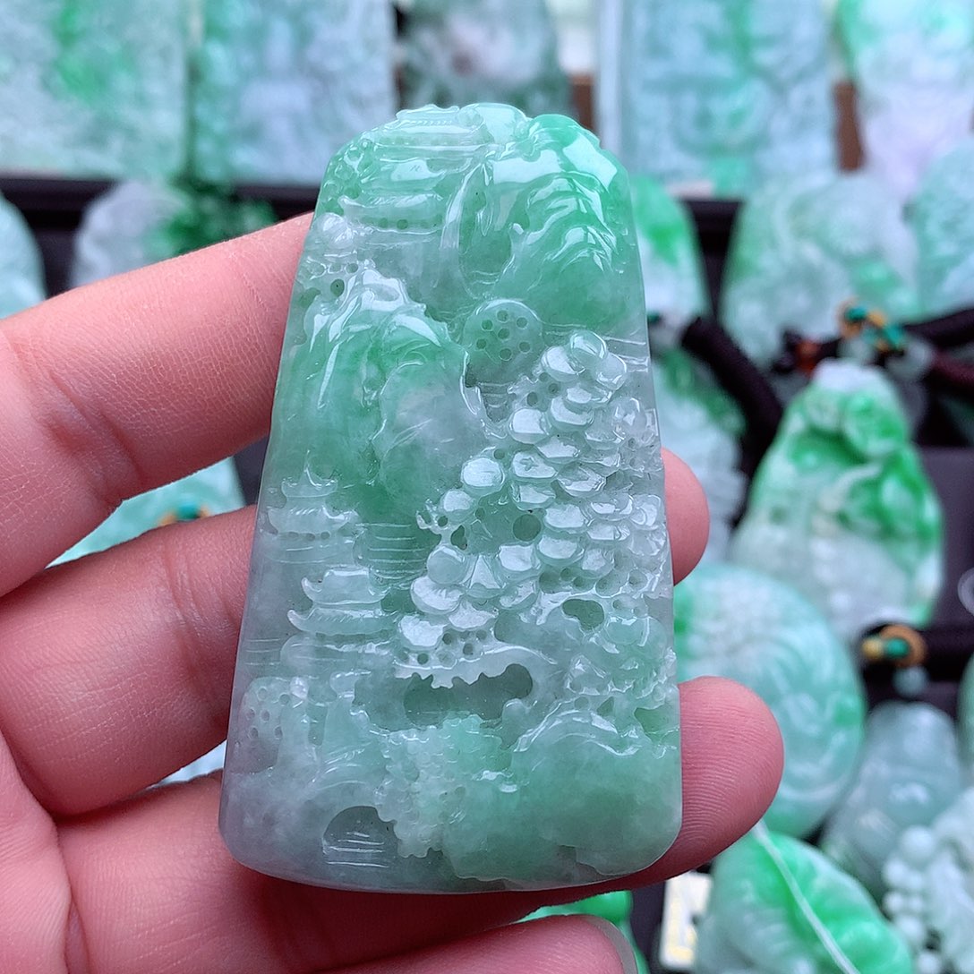 翡翠吊坠(不含链)未镶嵌