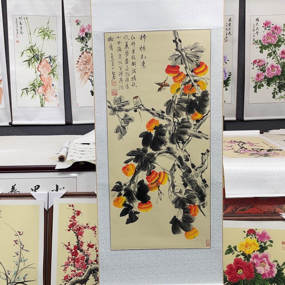 国画手写手绘作品