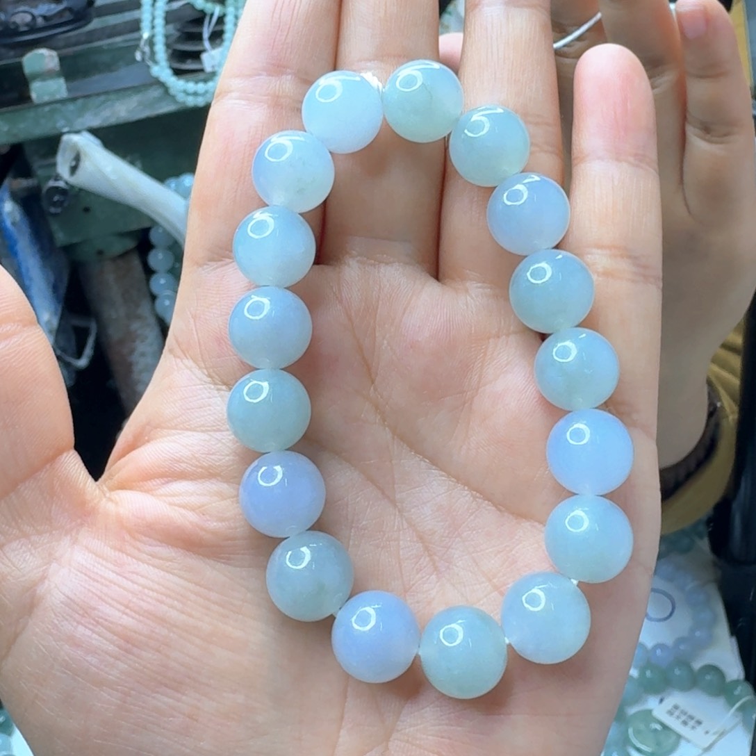 翡翠手链未镶嵌翡翠手串