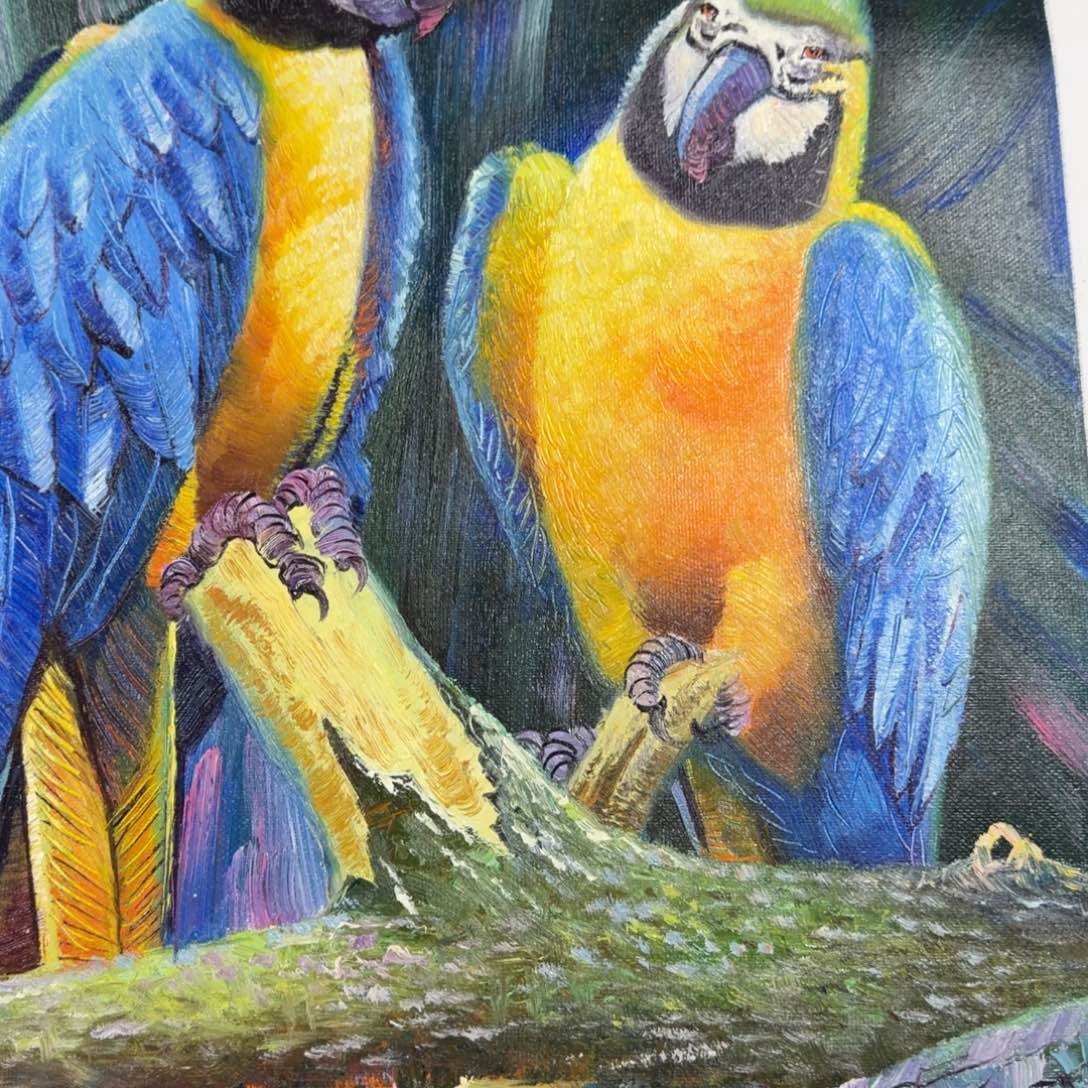 油画我的小可爱小可爱们