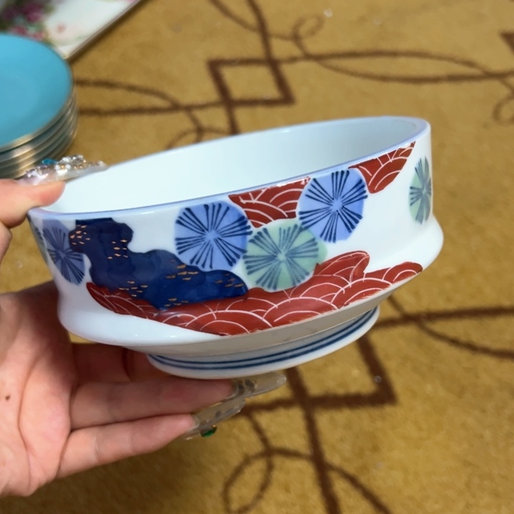 盖碗瓷器直播放漏中