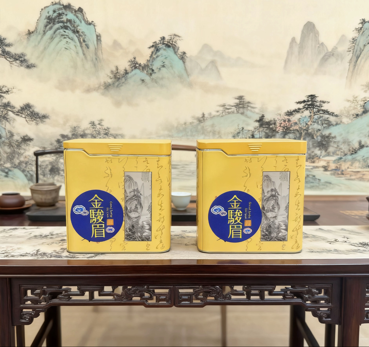 飞鹤罐装金骏眉口粮茶花香四溢 罐子随机发颜色随机 试喝1罐