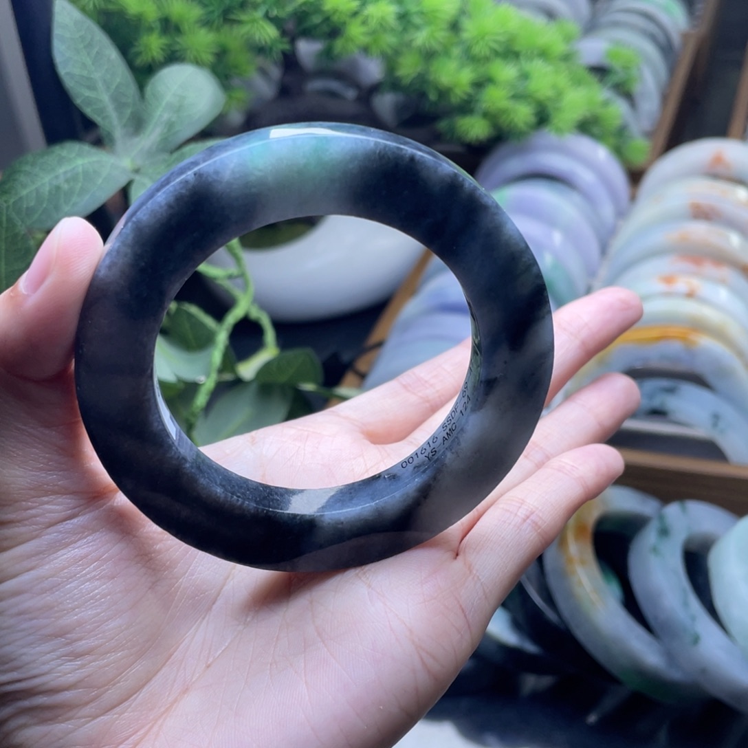 定制翡翠未镶嵌特价翡翠手镯定制