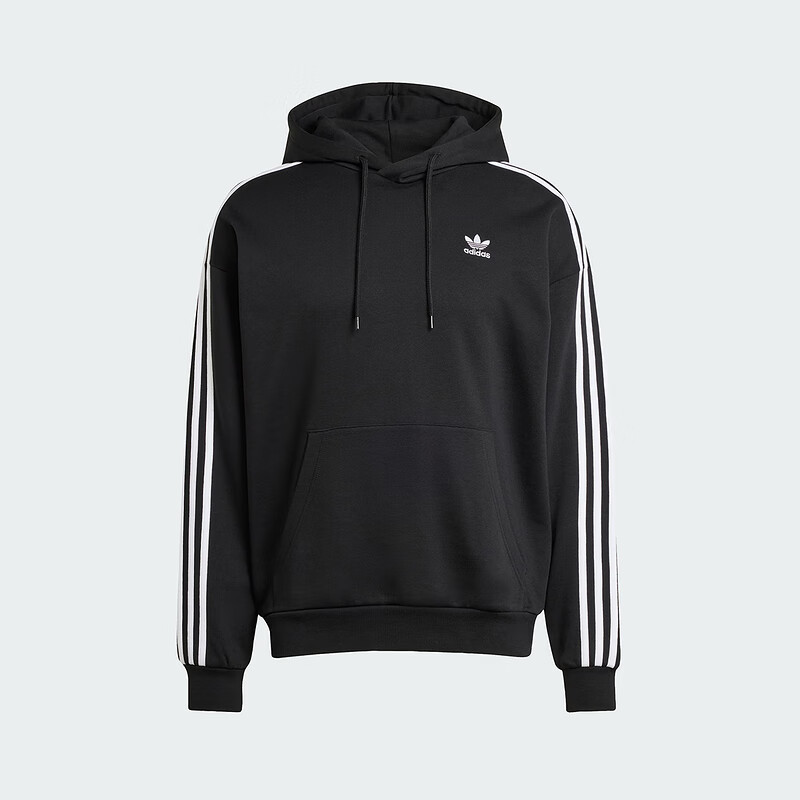 阿迪三叶草新款休闲时尚系列舒适百搭经典简约运动连帽卫衣JC6251