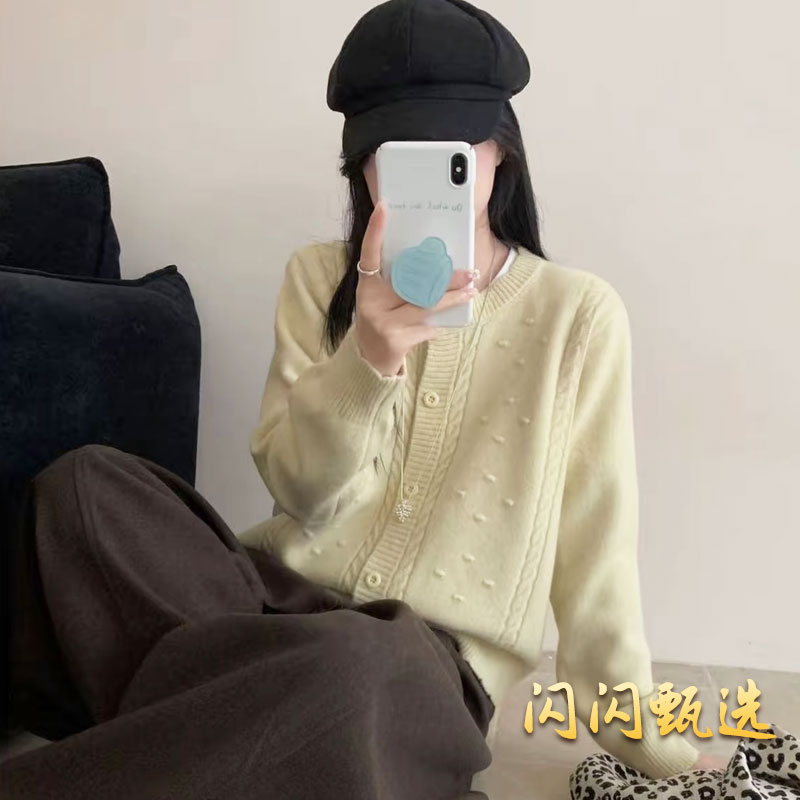 M301-M380中长款短款常规秋冬针织毛针织衫时尚上衣百搭