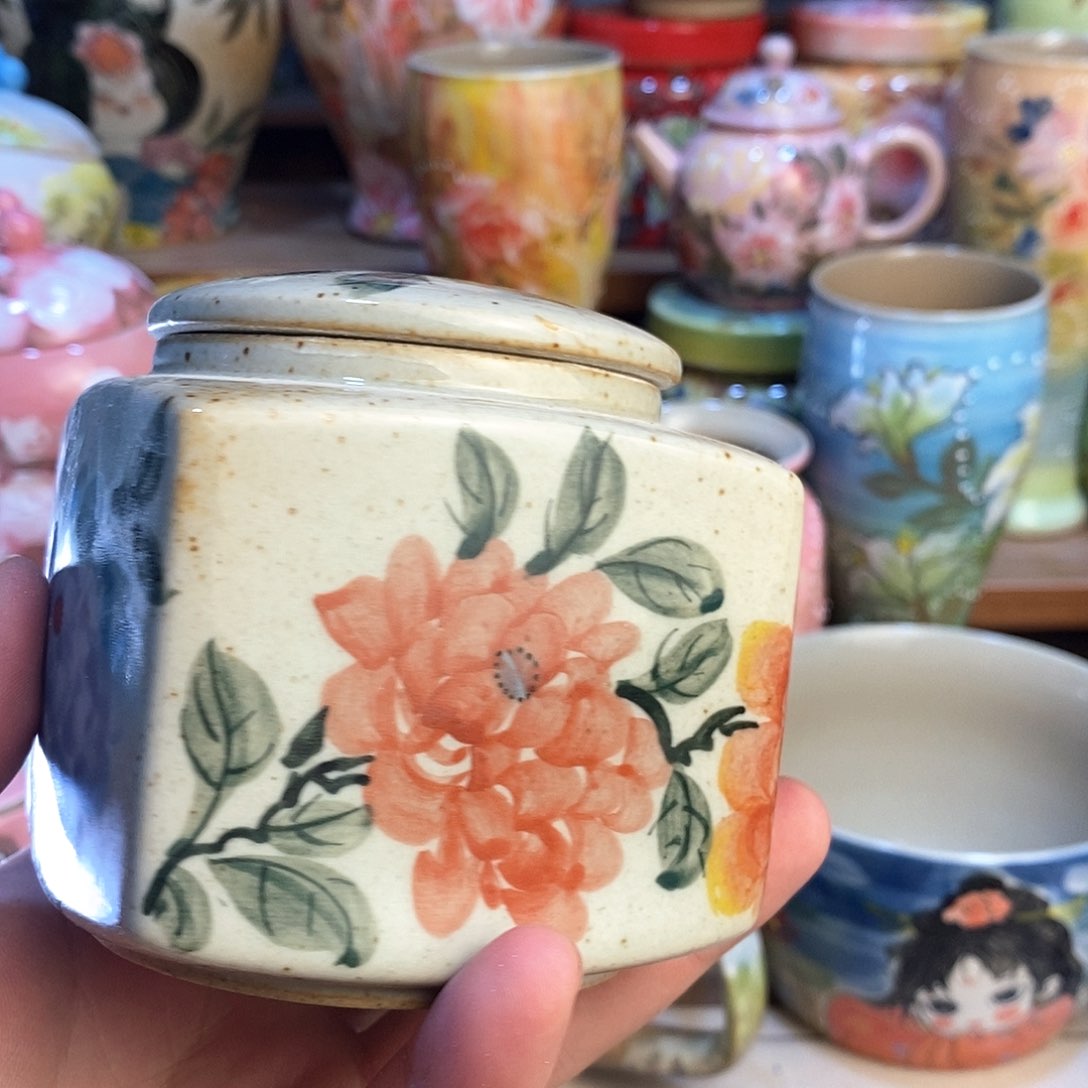 瓷片手绘陶瓷艺术设计