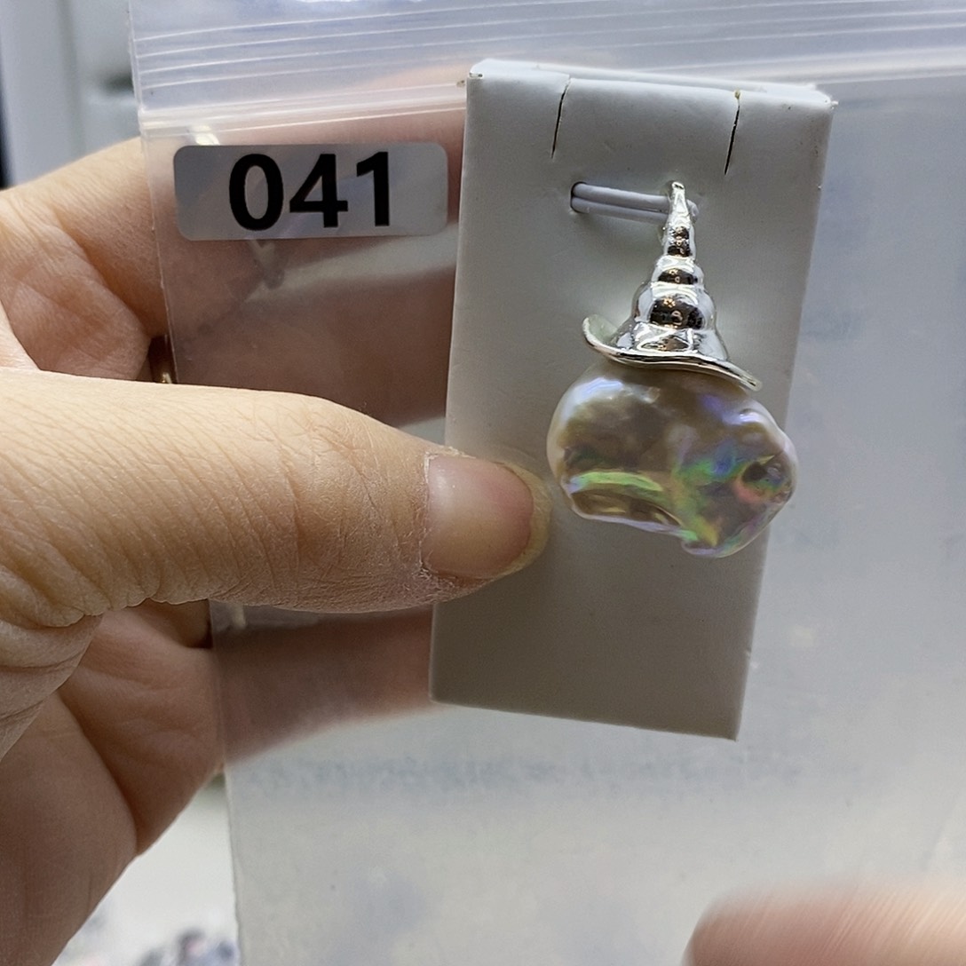 颈饰合金淡水珍珠