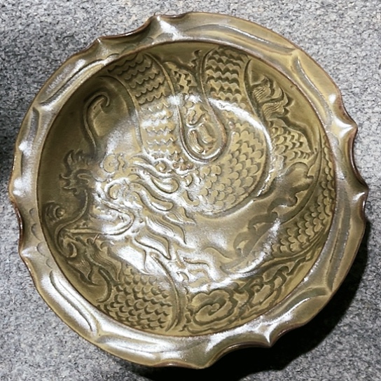 瓦当摆件摆件茶桌茶台陶瓷