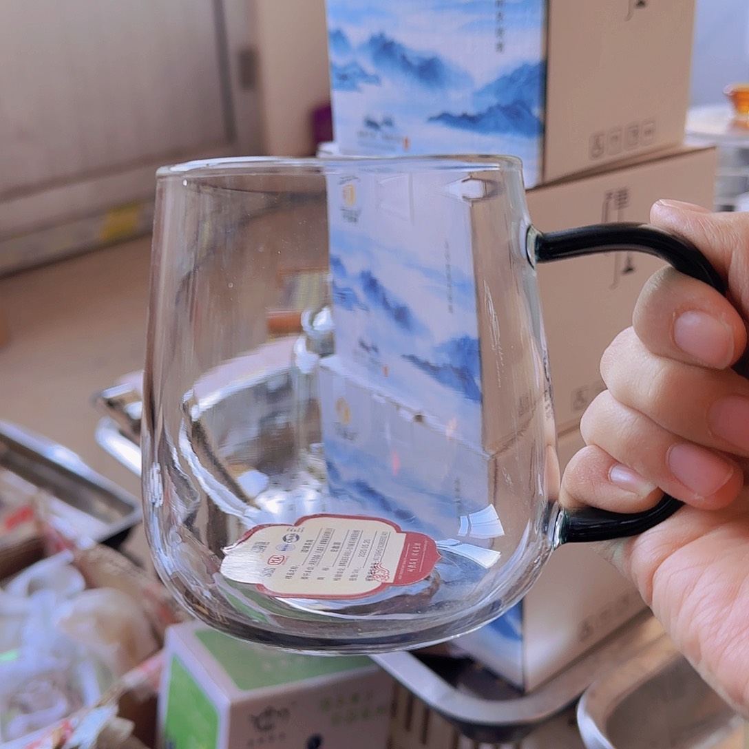 高硼硅玻璃茶水分离款S024单杯