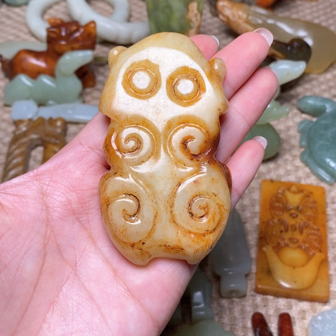 白玉菩提吊坠白玉菩提白玉菩提摆件