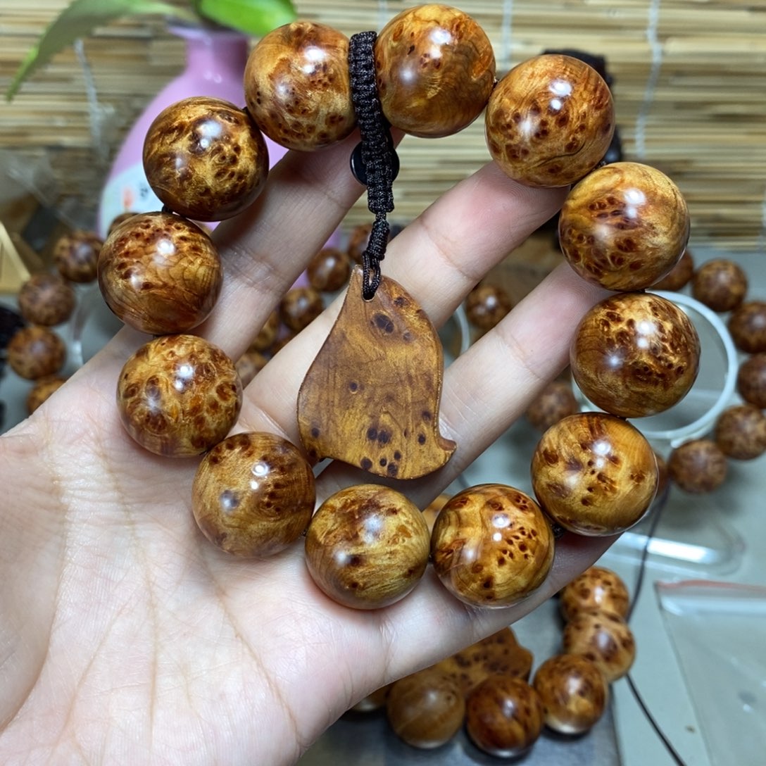 撸***！柏木（崖柏）手串/手链