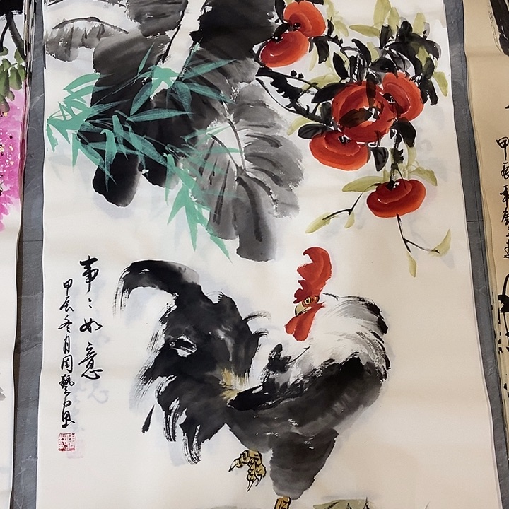 三个张画廊直播间！