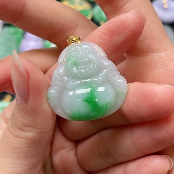 翡翠颈饰未镶嵌吊坠