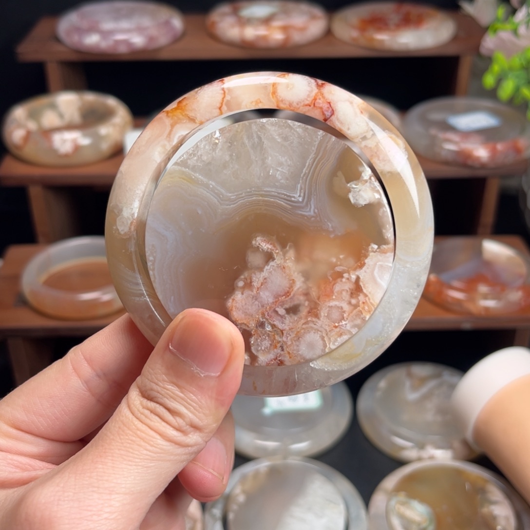 玛瑙/玉髓未镶嵌手镯