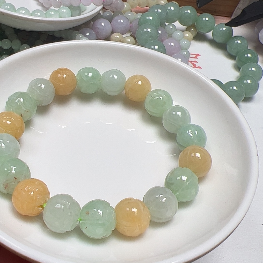 *****翡翠散珠货主老年卡10