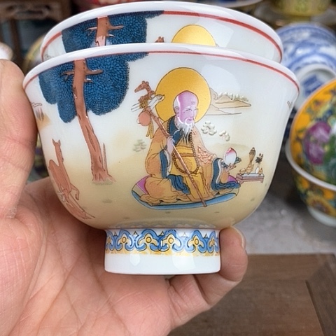 景德镇陶瓷藏式茶碗