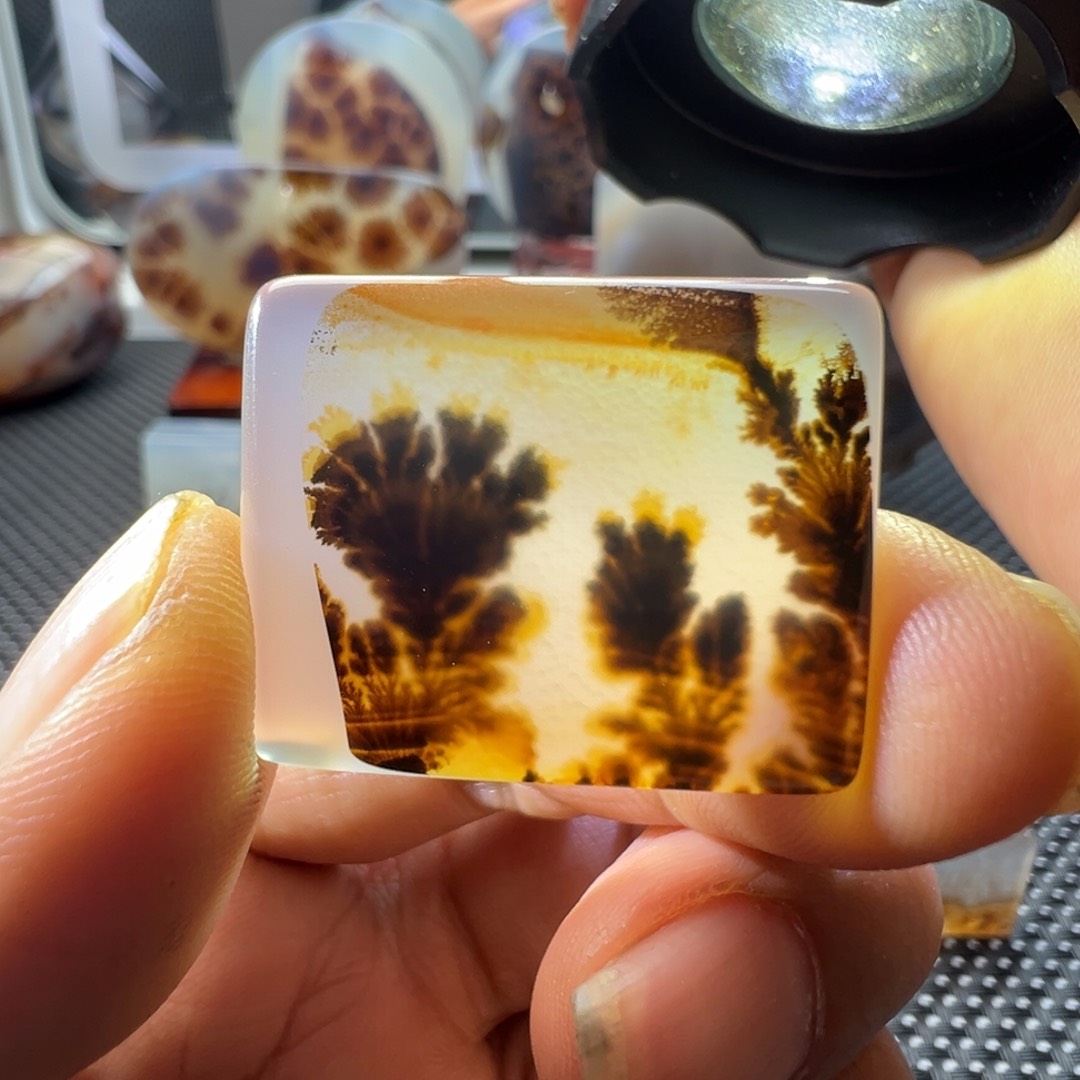 未镶嵌玛瑙/玉髓珠宝奇石