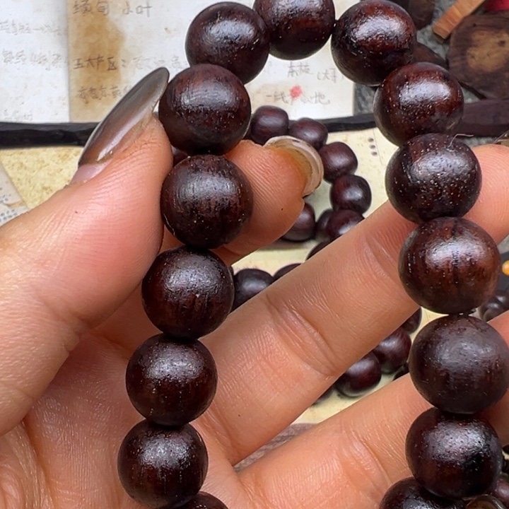 降真香手串/手链降真香12圆珠红油密支那超一档