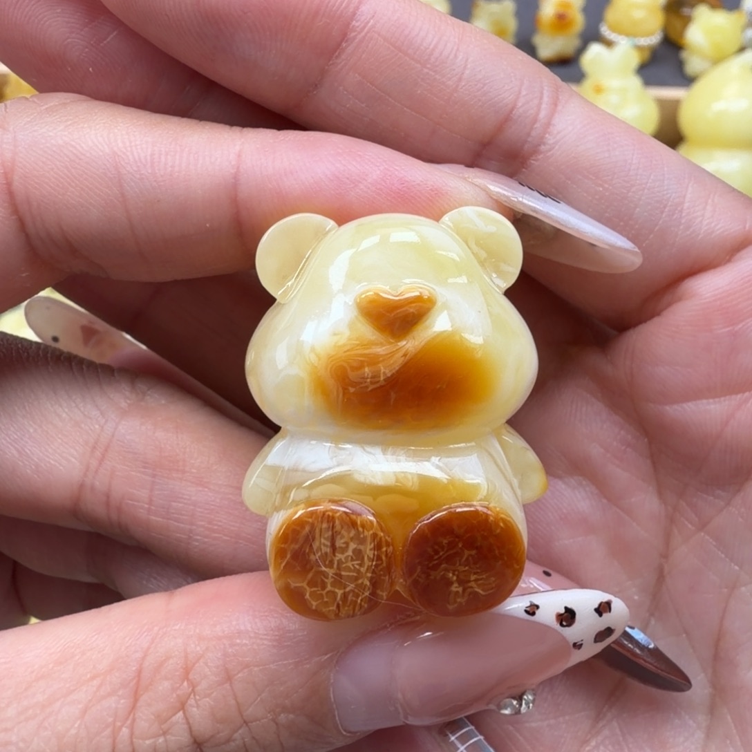 琥珀未镶嵌裸石蜜蜡