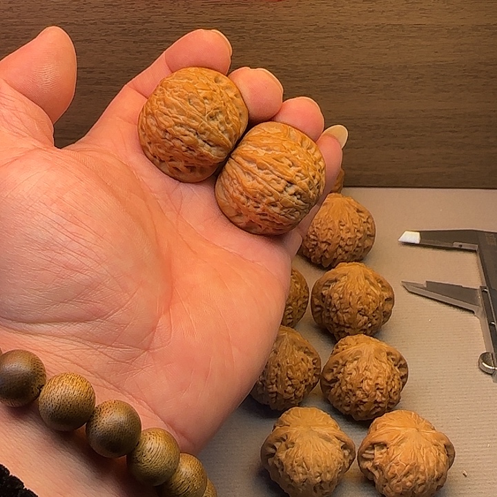 郑***达核桃铁锤妹妹文玩核桃39