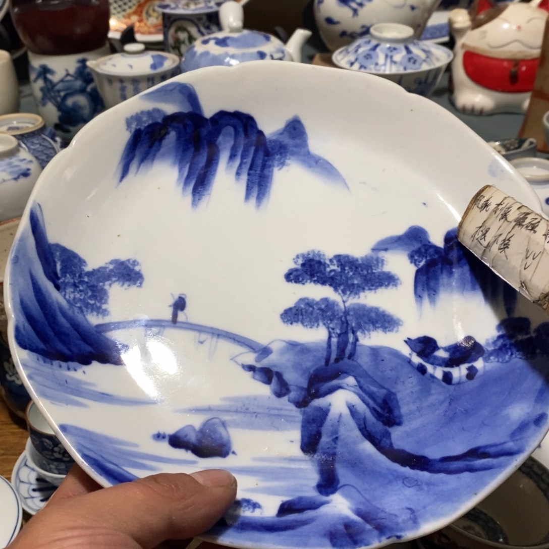 瓷片舶来瓷器满28包邮当日凑单