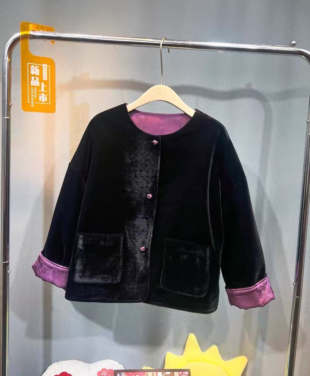 冬季新款双面双穿如梦令棉袄女外套