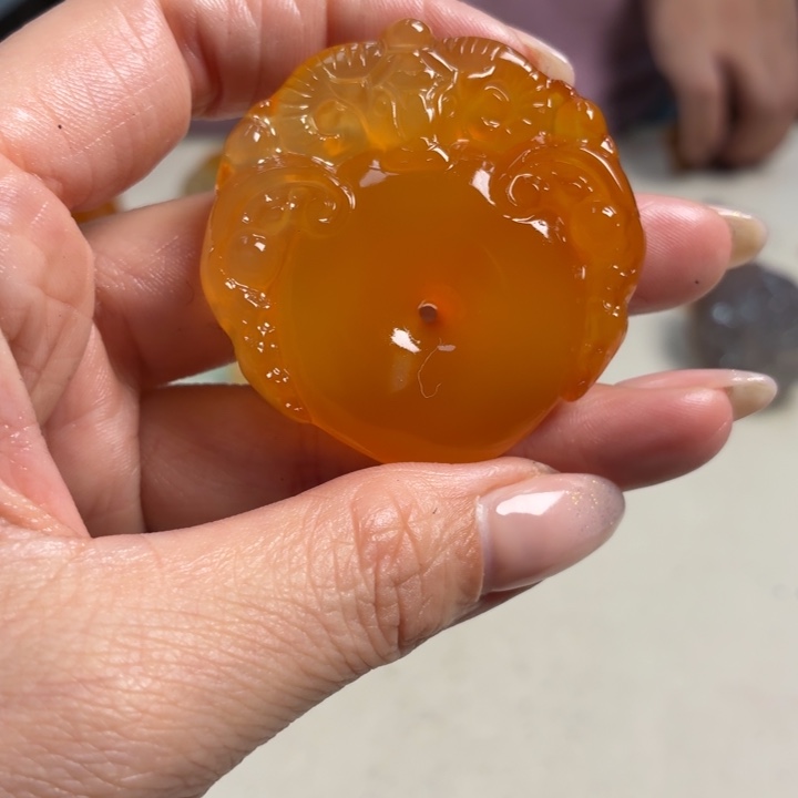 玛瑙/玉髓未镶嵌吊坠(不含链)