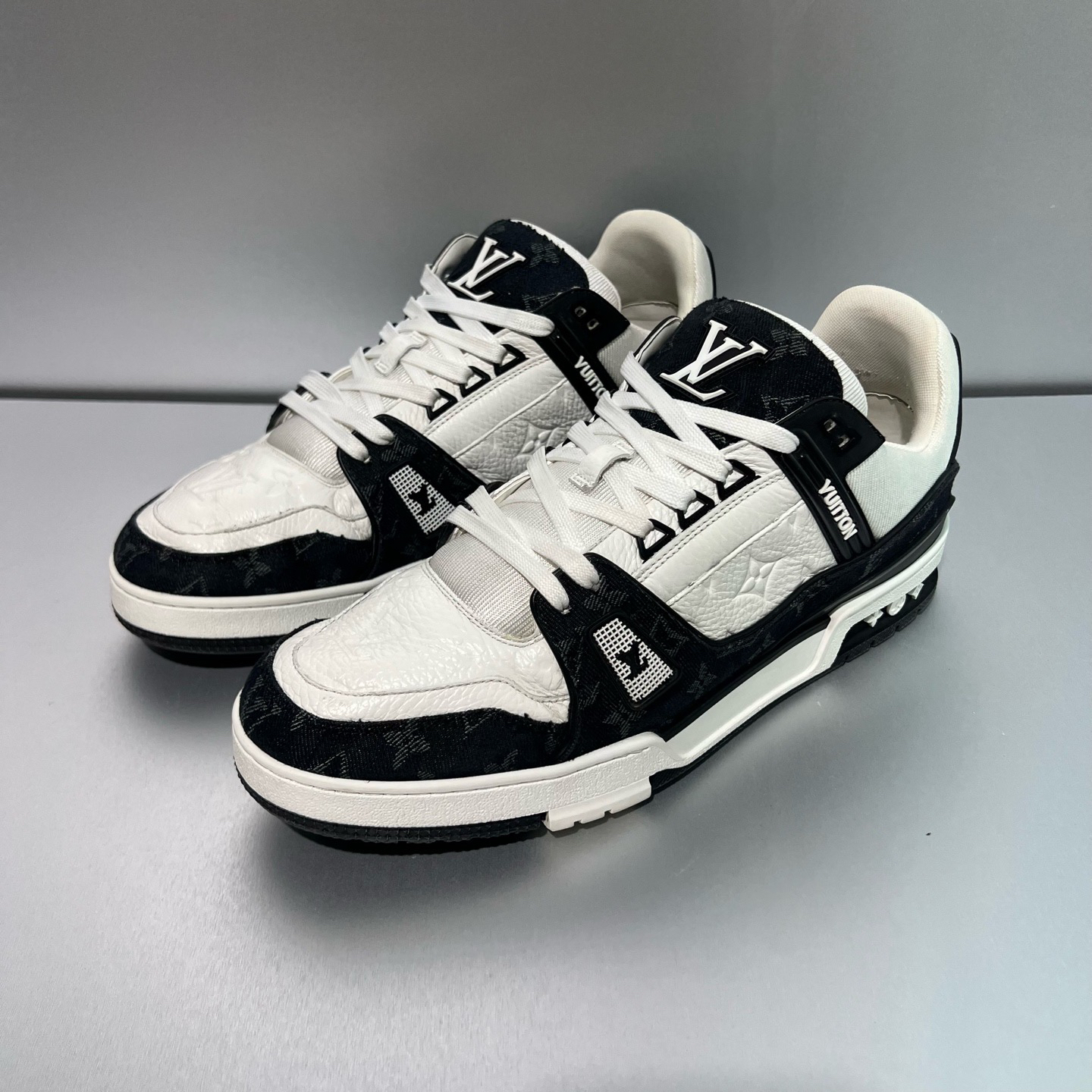 99新 LouisVuitton/路易威登 Trainer25新款板鞋/11码/45码（北京）