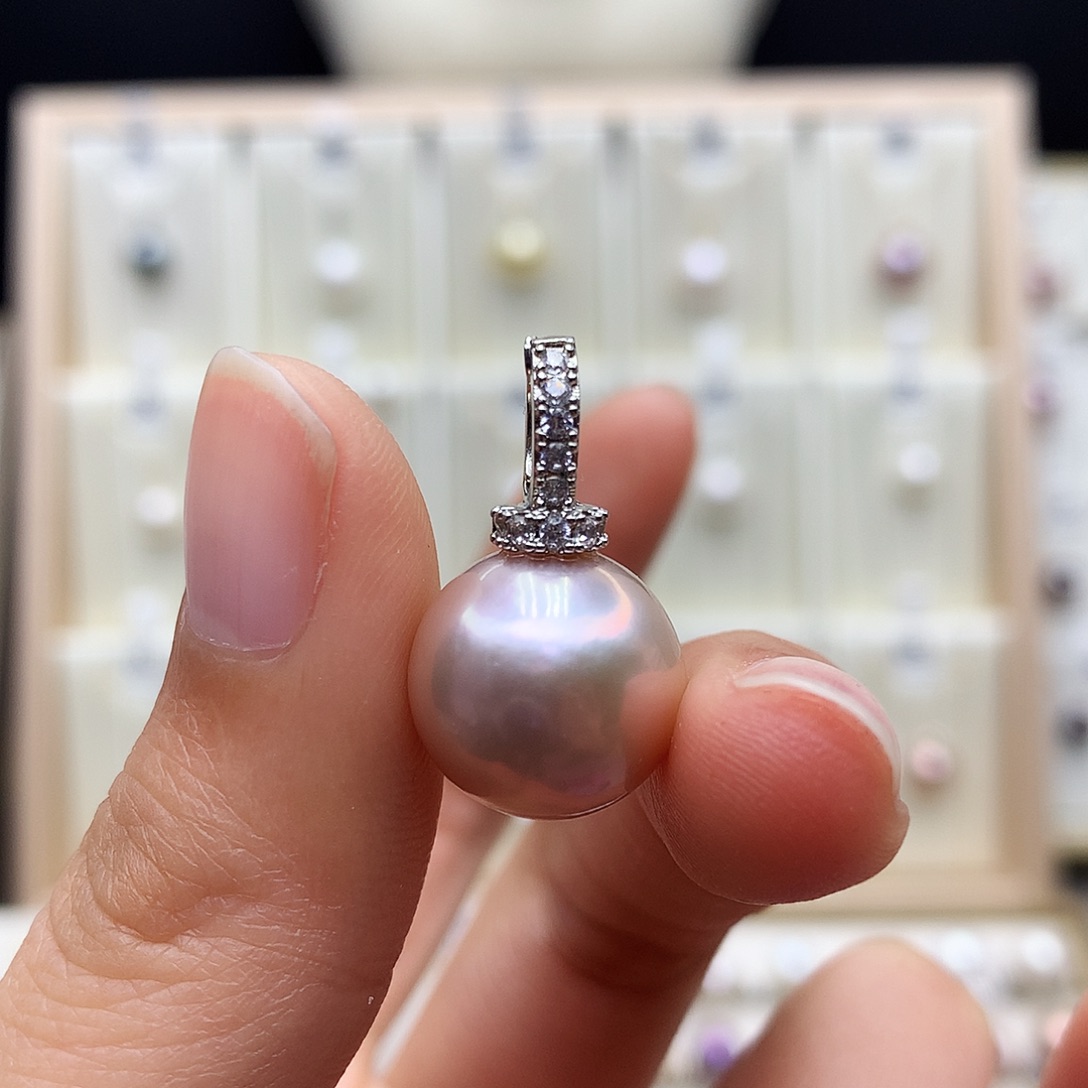 淡水珍珠合金颈饰