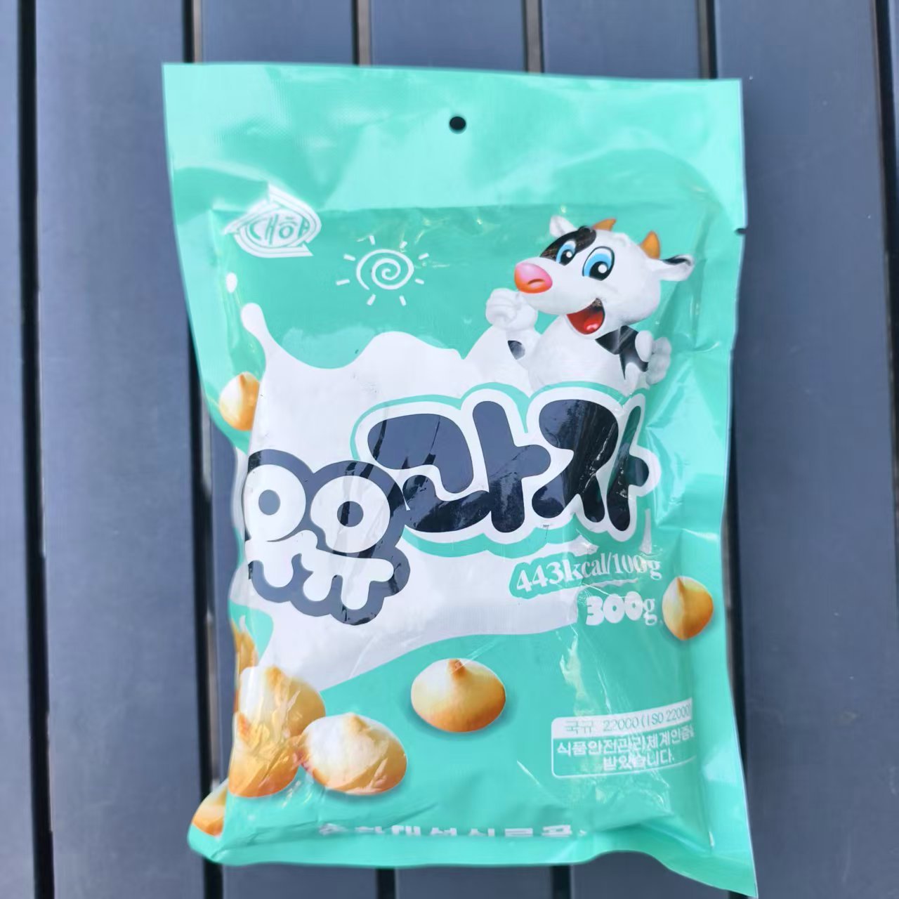 朝鲜进口食品牛奶饼干