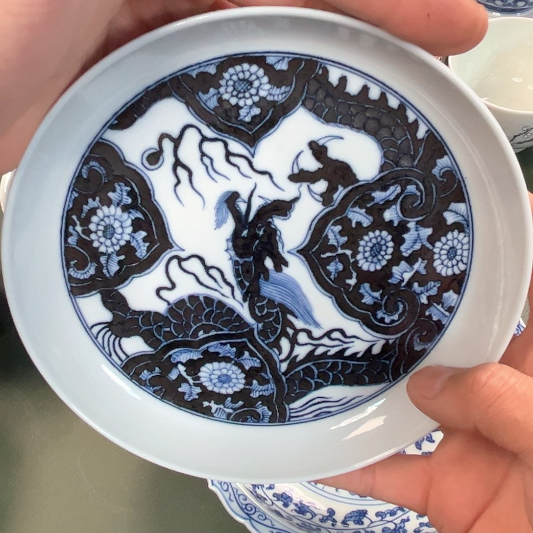 杯青花瓷器青花瓷器