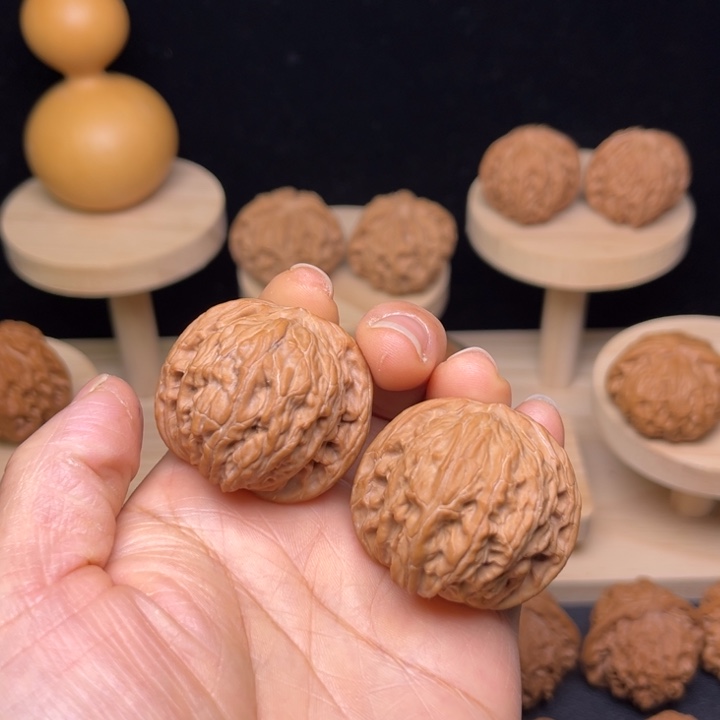 吊坠文玩核桃38山地磨盘