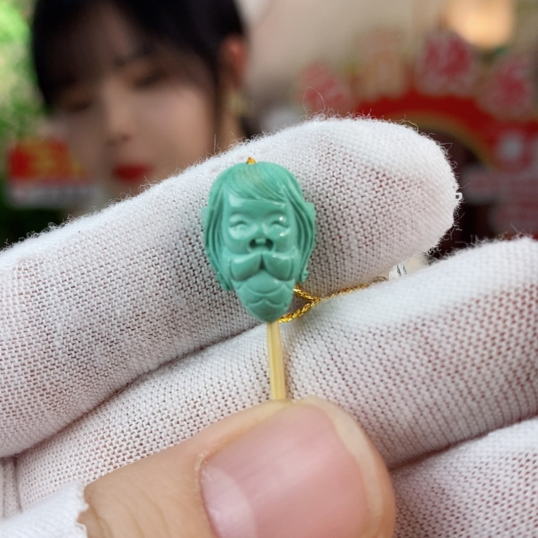 绿松石珠宝奇石未镶嵌