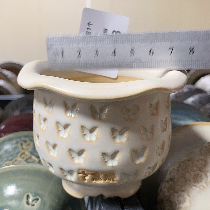 七里烧花盆2-18-393口径6