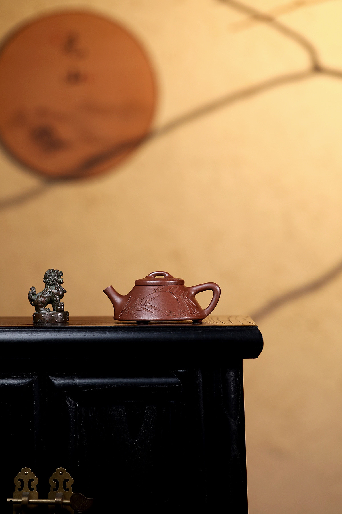 <东石款石瓢>全手工制作石瓢紫砂壶