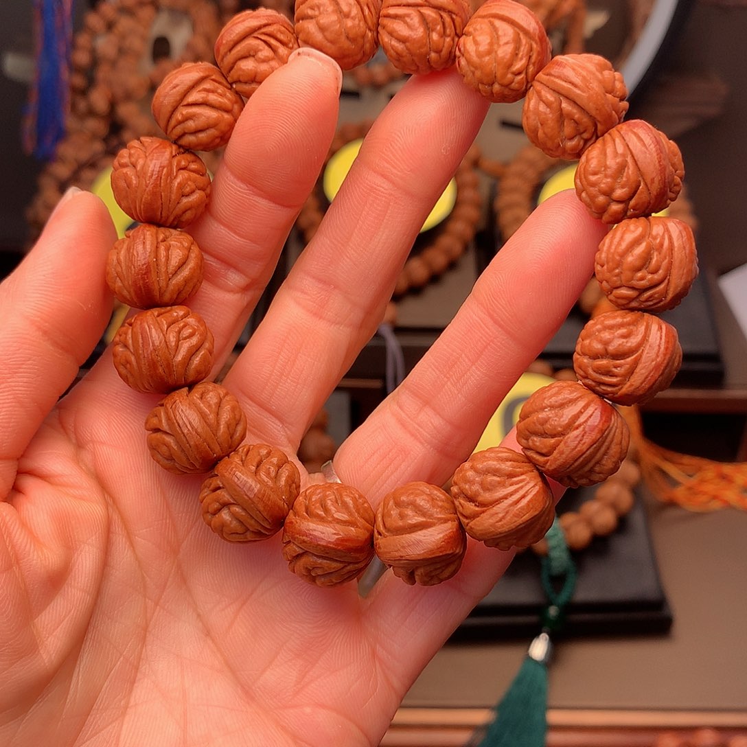 桃核手串荔枝新品16