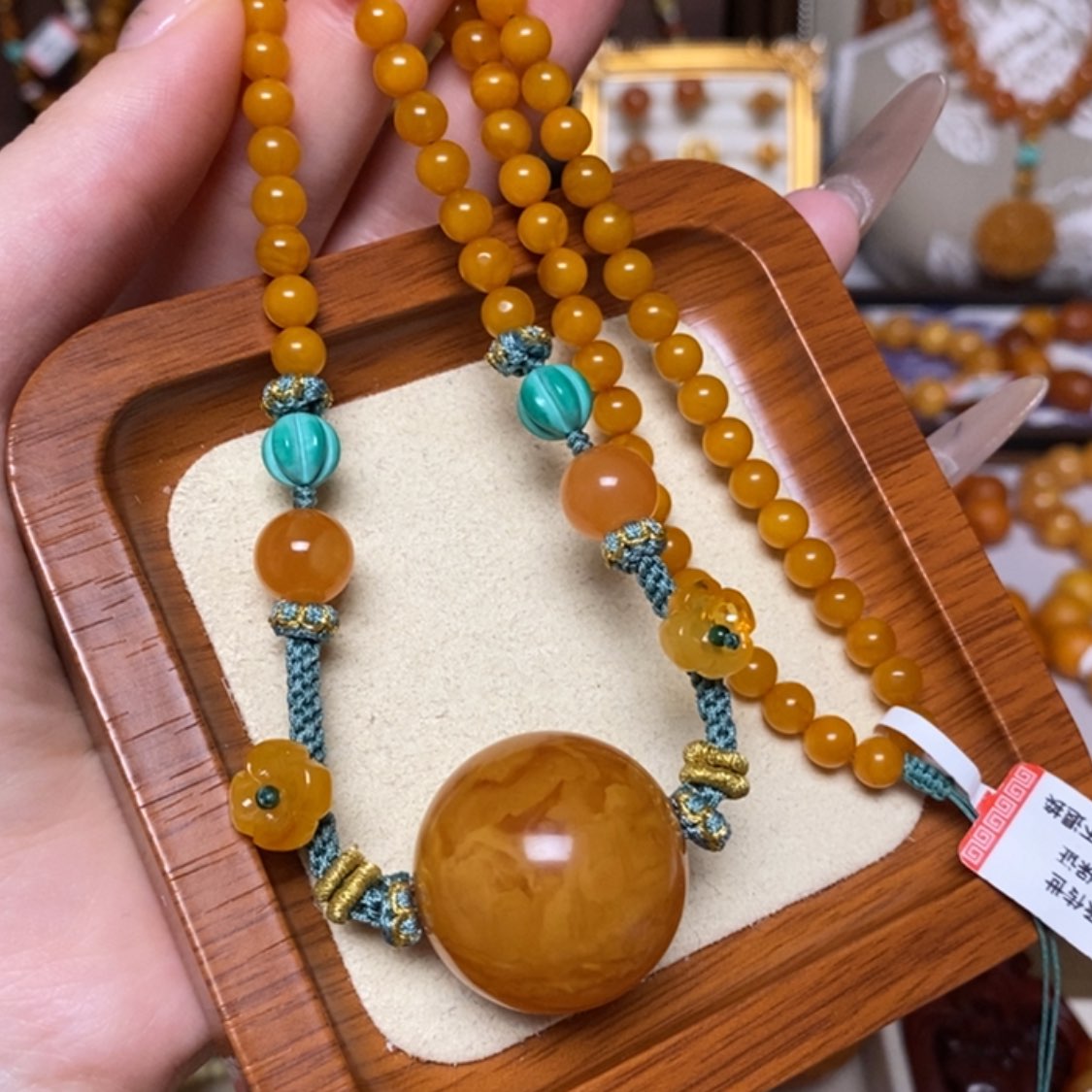 【闪购商品】手链蜜蜡未镶嵌项链