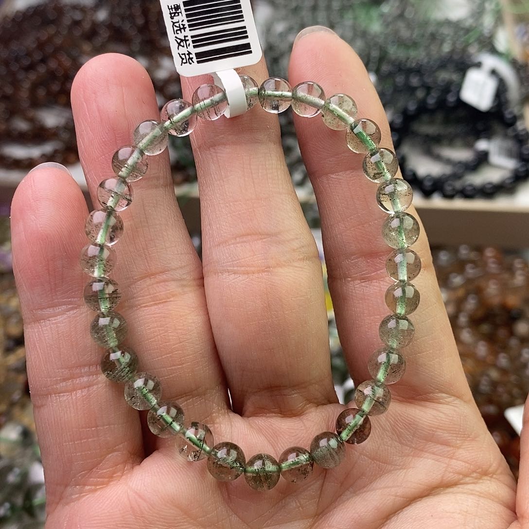 水晶手链未镶嵌汤****卡6