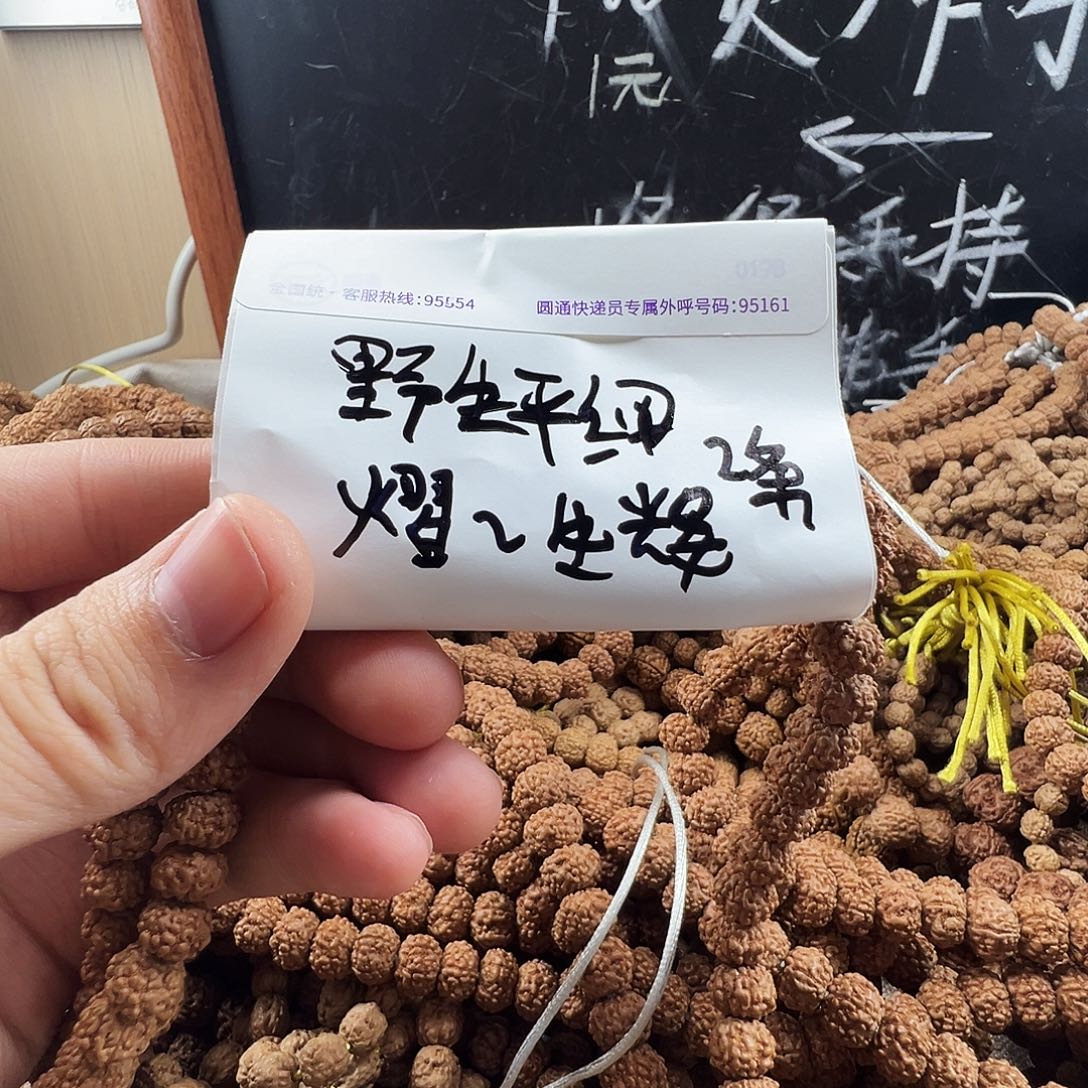 熠***辉吊坠金刚菩提野生平细2条