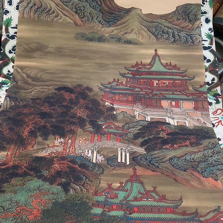 竖款装饰画装饰画