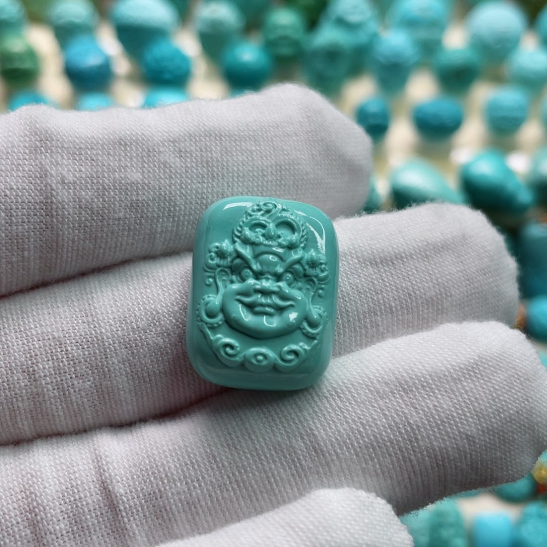 绿松石珠宝奇石未镶嵌