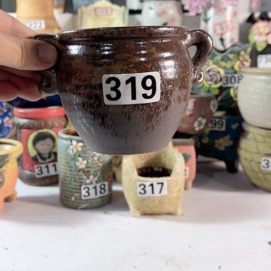 红陶多肉植物花盆