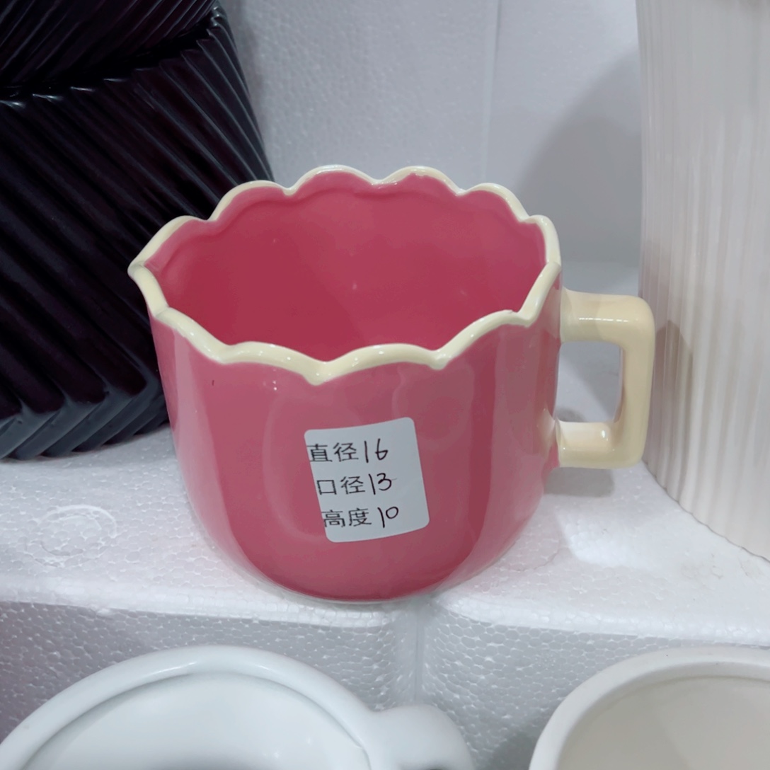 有孔，陶瓷花盆满10米包邮发货