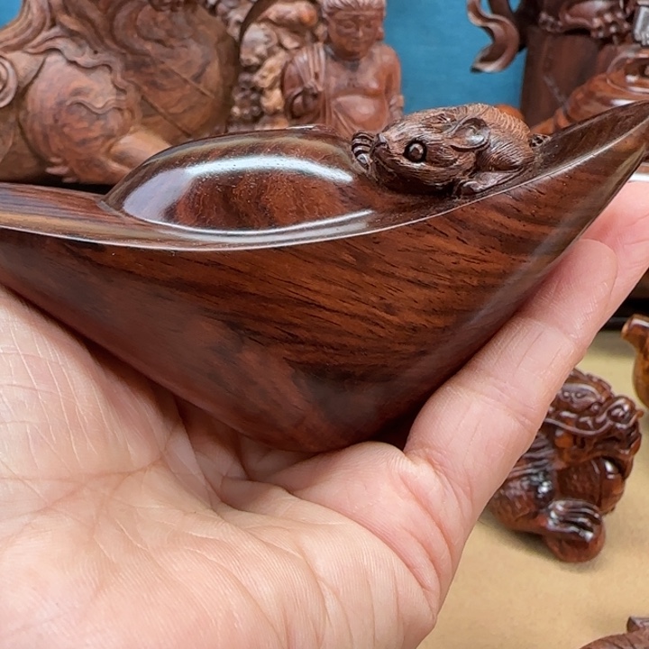 黄花梨/降香黄檀元宝