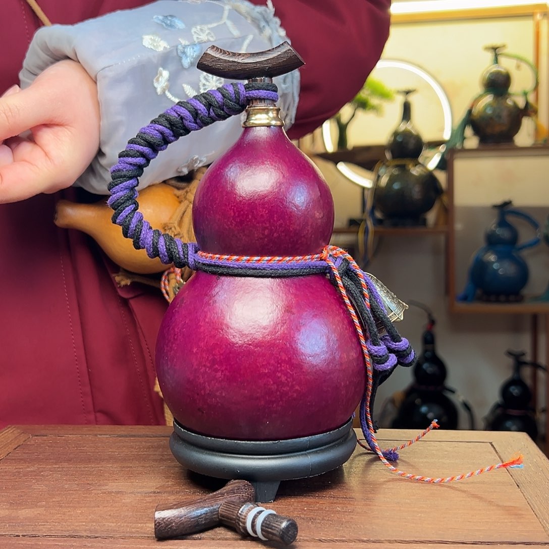 12 传统大漆酒葫芦直播间一物一拍