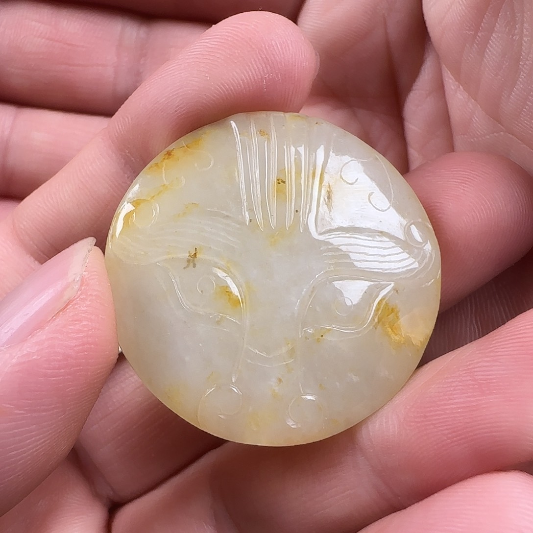 和田玉挂件未镶嵌