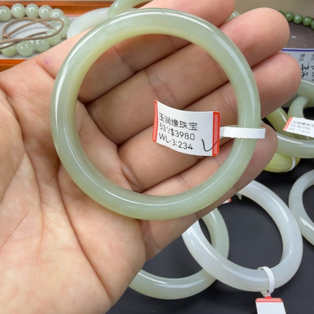 和田玉（糖玉）未镶嵌手链